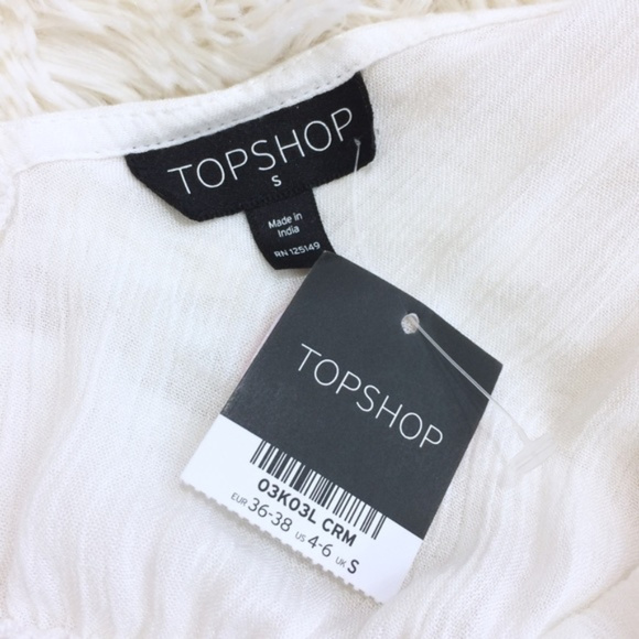 TOPSHOP Lace Trim Cold Shoulder Dress Nordstrom - Picture 8 of 8